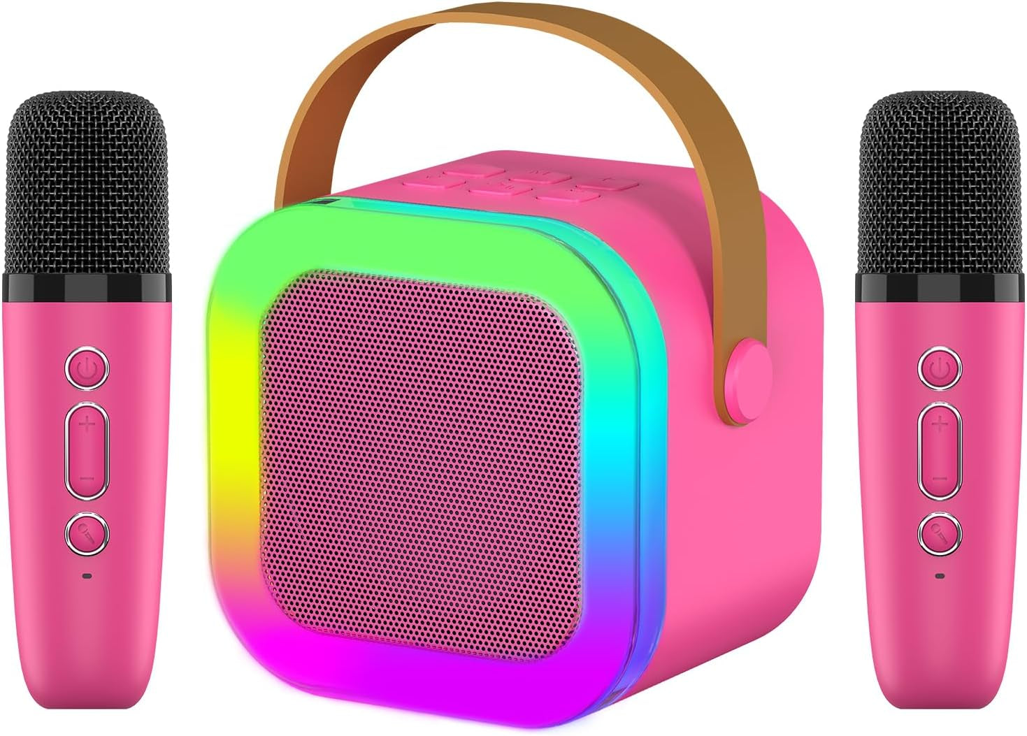 Kids Karaoke Microphone Machine Toy, 4-12 Years Old Girls Christmas Birthday Gift for Girls, Karaoke Toys Gifts for Girls Ages 4, 5, 6, 7, 8, 9, 10, 12 +Year Old Birthday Party.